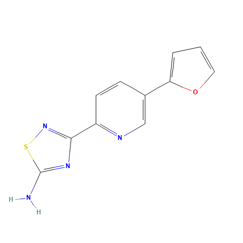 3-[5-(furan-2-yl)pyridin-2-yl]-1,2,4-thiadiazol-5-amine (CAS: 1179361-15-9) - Related Chemical Product