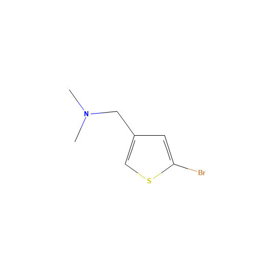 1-(5-bromothiophen-3-yl)-N,N-dimethylmethanamine (CAS: 1364268-16-5) - Related Chemical Product