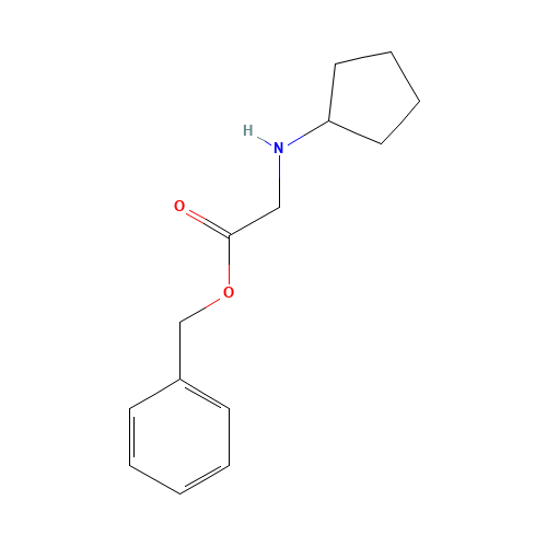 benzyl 2-(cyclopentylamino)acetate (CAS: 169131-66-2) - Related Chemical Product