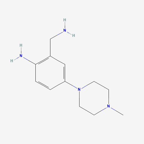 2-(aminomethyl)-4-(4-methylpiperazin-1-yl)aniline (CAS: 630411-37-9) - Related Chemical Product