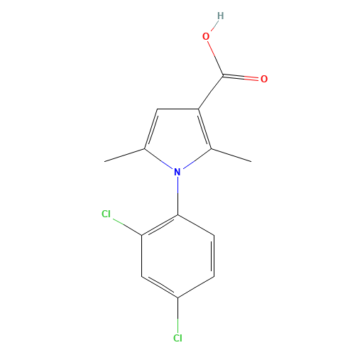 1-(2,4-dichlorophenyl)-2,5-dimethylpyrrole-3-carboxylic acid (CAS: 926204-82-2) - Related Chemical Product