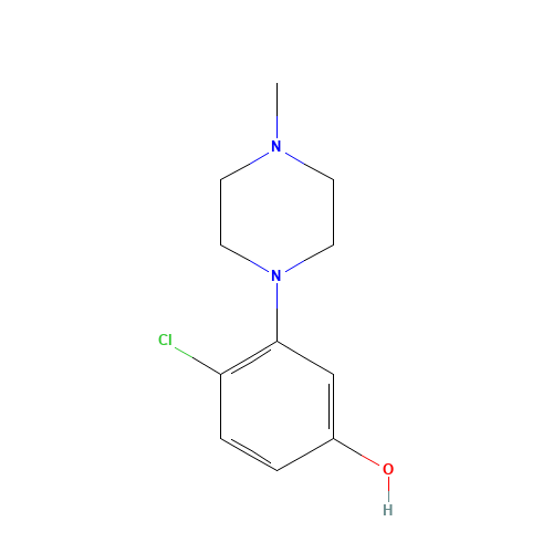 4-chloro-3-(4-methylpiperazin-1-yl)phenol (CAS: 177489-11-1) - Related Chemical Product