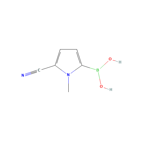 (5-cyano-1-methylpyrrol-2-yl)boronic acid (CAS: 860617-71-6) - Related Chemical Product