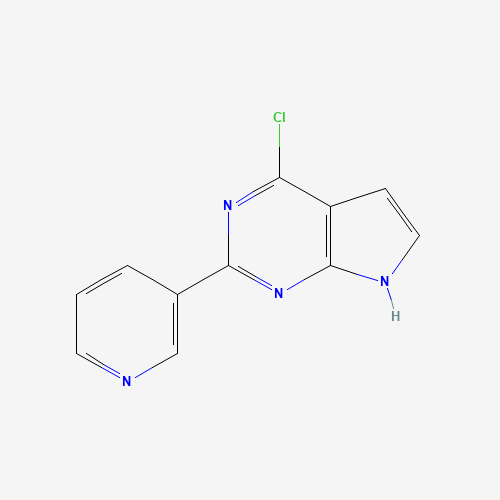 4-chloro-2-pyridin-3-yl-7H-pyrrolo[2,3-d]pyrimidine (CAS: 1313910-46-1) - Related Chemical Product