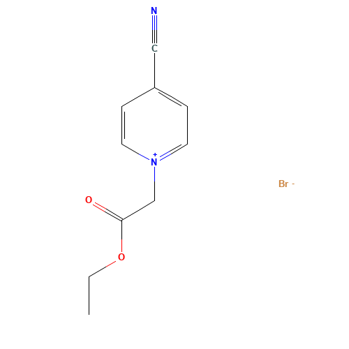 ethyl 2-(4-cyanopyridin-1-ium-1-yl)acetate;bromide (CAS: 15591-99-8) - Related Chemical Product