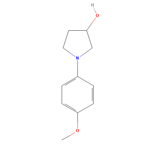 1-(4-methoxyphenyl)pyrrolidin-3-ol (CAS: 39104-01-3) - Related Chemical Product