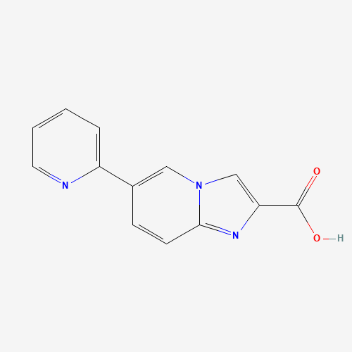 6-pyridin-2-ylimidazo[1,2-a]pyridine-2-carboxylic acid (CAS: 1167626-08-5) - Related Chemical Product