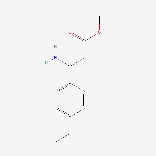 methyl 3-amino-3-(4-ethylphenyl)propanoate (CAS: 889945-11-3) - Related Chemical Product