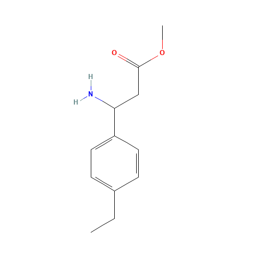 methyl 3-amino-3-(4-ethylphenyl)propanoate (CAS: 889945-11-3) - Related Chemical Product