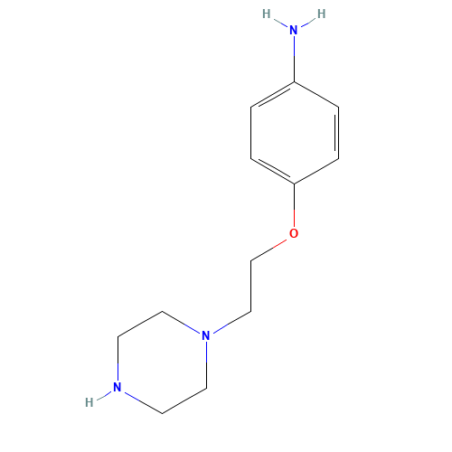 4-(2-piperazin-1-ylethoxy)aniline (CAS: 946689-19-6) - Related Chemical Product