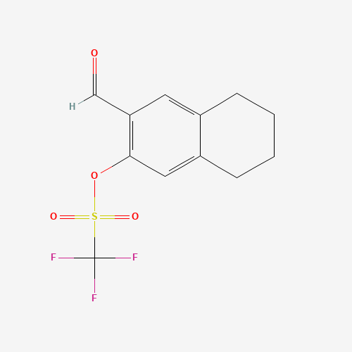 (3-formyl-5,6,7,8-tetrahydronaphthalen-2-yl) trifluoromethanesulfonate (CAS: 944317-58-2) - Related Chemical Product