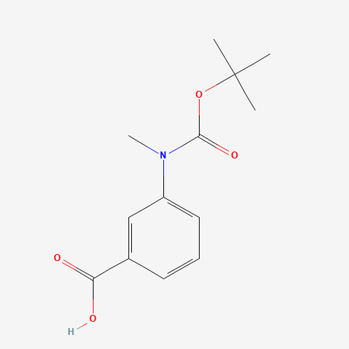 3-[methyl-[(2-methylpropan-2-yl)oxycarbonyl]amino]benzoic acid (CAS: 168162-30-9) - Related Chemical Product