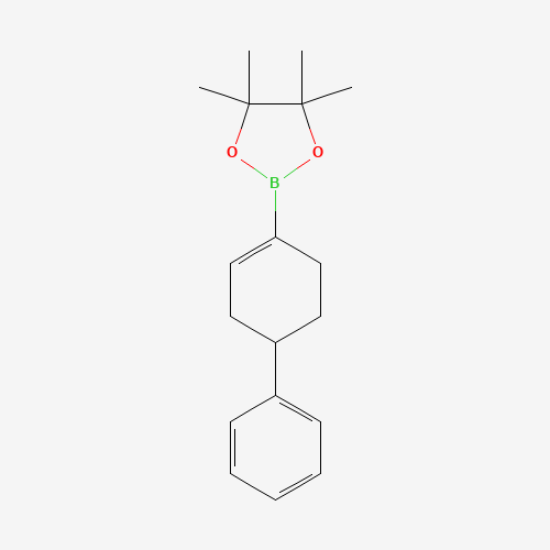 4,4,5,5-tetramethyl-2-(4-phenylcyclohexen-1-yl)-1,3,2-dioxaborolane (CAS: 287944-05-2) - Related Chemical Product