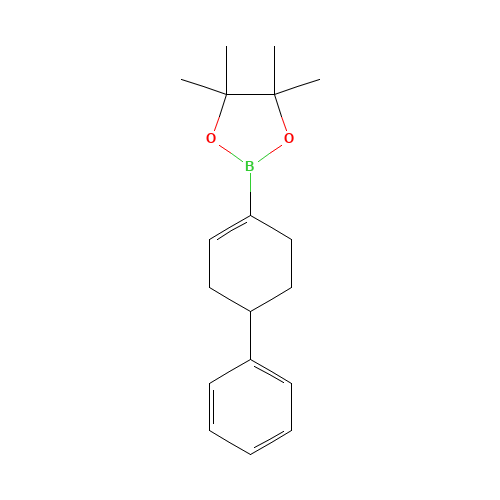 4,4,5,5-tetramethyl-2-(4-phenylcyclohexen-1-yl)-1,3,2-dioxaborolane (CAS: 287944-05-2) - Related Chemical Product