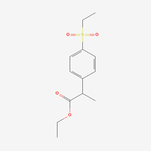 ethyl 2-(4-ethylsulfonylphenyl)propanoate (CAS: 1391982-23-2) - Related Chemical Product