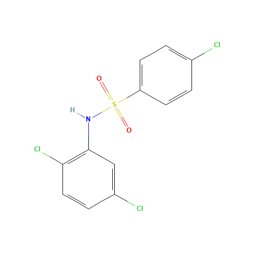 4-chloro-N-(2,5-dichlorophenyl)benzenesulfonamide (CAS: 14738-06-8) - Related Chemical Product
