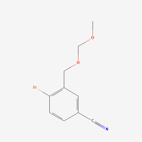 4-bromo-3-(methoxymethoxymethyl)benzonitrile (CAS: 905710-72-7) - Related Chemical Product