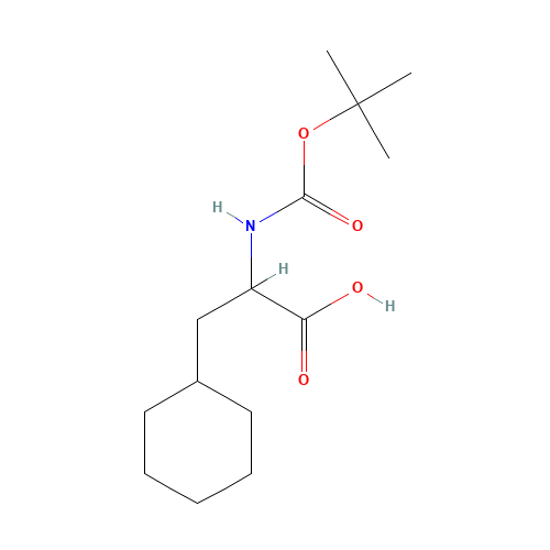 3-cyclohexyl-2-[(2-methylpropan-2-yl)oxycarbonylamino]propanoic acid (CAS: 144186-13-0) - Related Chemical Product