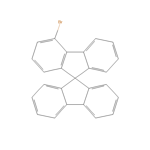 4-bromo-9,9'-spirobi[fluorene] (CAS: 1161009-88-6) - Related Chemical Product