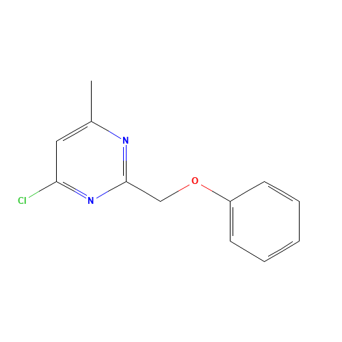 4-chloro-6-methyl-2-(phenoxymethyl)pyrimidine (CAS: 67386-45-2) - Related Chemical Product