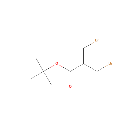 tert-butyl 3-bromo-2-(bromomethyl)propanoate (CAS: 75509-27-2) - Related Chemical Product