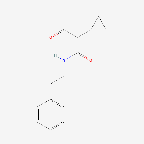 2-cyclopropyl-3-oxo-N-(2-phenylethyl)butanamide (CAS: 938180-77-9) - Related Chemical Product