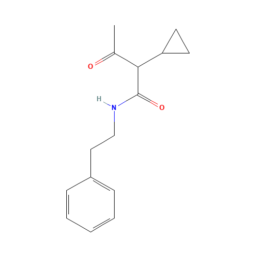 2-cyclopropyl-3-oxo-N-(2-phenylethyl)butanamide (CAS: 938180-77-9) - Related Chemical Product