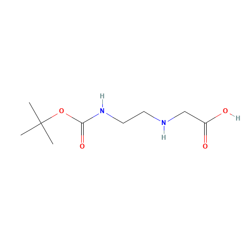 2-[2-[(2-methylpropan-2-yl)oxycarbonylamino]ethylamino]acetic acid (CAS: 90495-99-1) - Related Chemical Product