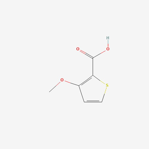 3-methoxythiophene-2-carboxylic acid (CAS: 60166-83-8) - Chemical Structure and Molecular Formula 