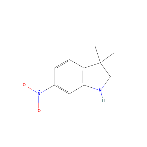3,3-dimethyl-6-nitro-1,2-dihydroindole (CAS: 179898-72-7) - Related Chemical Product