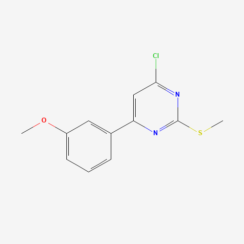 4-chloro-6-(3-methoxyphenyl)-2-methylsulfanylpyrimidine (CAS: 159585-13-4) - Related Chemical Product