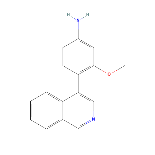 4-isoquinolin-4-yl-3-methoxyaniline (CAS: 1357094-79-1) - Related Chemical Product