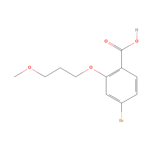 4-bromo-2-(3-methoxypropoxy)benzoic acid (CAS: 1248956-68-4) - Related Chemical Product