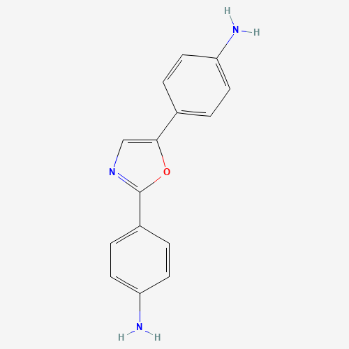 4-[2-(4-aminophenyl)-1,3-oxazol-5-yl]aniline (CAS: 118425-92-6) - Related Chemical Product