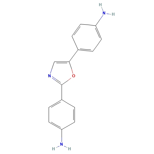 4-[2-(4-aminophenyl)-1,3-oxazol-5-yl]aniline (CAS: 118425-92-6) - Related Chemical Product