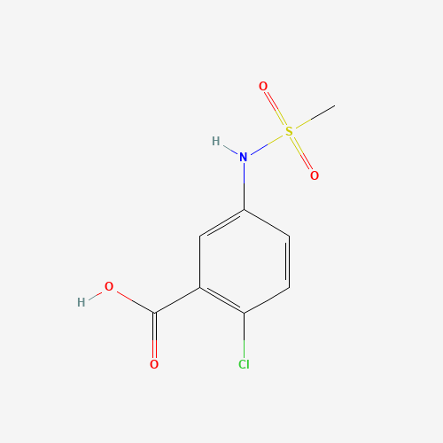 2-chloro-5-(methanesulfonamido)benzoic acid (CAS: 450368-37-3) - Related Chemical Product