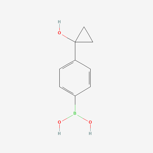 [4-(1-hydroxycyclopropyl)phenyl]boronic acid (CAS: 956006-93-2) - Related Chemical Product
