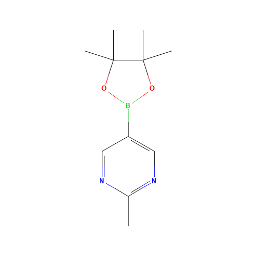 2-methyl-5-(4,4,5,5-tetramethyl-1,3,2-dioxaborolan-2-yl)pyrimidine (CAS: 1052686-67-5) - Related Chemical Product
