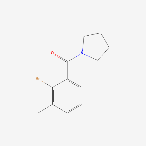 (2-bromo-3-methylphenyl)-pyrrolidin-1-ylmethanone (CAS: 1309366-09-3) - Related Chemical Product