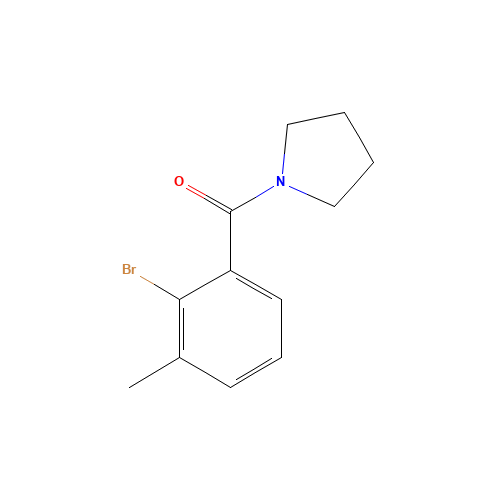 (2-bromo-3-methylphenyl)-pyrrolidin-1-ylmethanone (CAS: 1309366-09-3) - Related Chemical Product