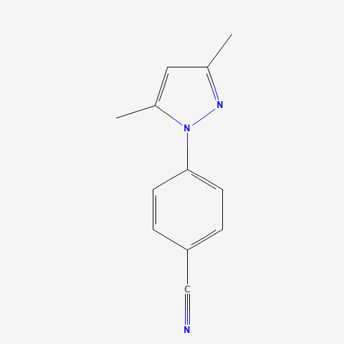 4-(3,5-dimethylpyrazol-1-yl)benzonitrile (CAS: 56935-79-6) - Related Chemical Product