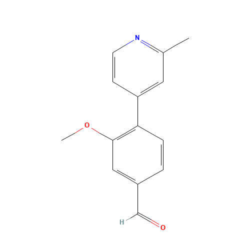3-methoxy-4-(2-methylpyridin-4-yl)benzaldehyde (CAS: 1234016-11-5) - Related Chemical Product