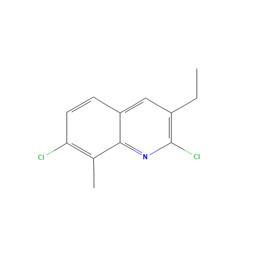 2,7-dichloro-3-ethyl-8-methylquinoline (CAS: 1031928-01-4) - Related Chemical Product