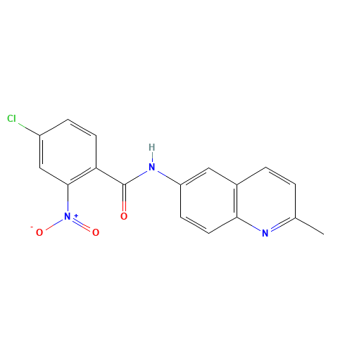 4-chloro-N-(2-methylquinolin-6-yl)-2-nitrobenzamide (CAS: 832102-28-0) - Related Chemical Product