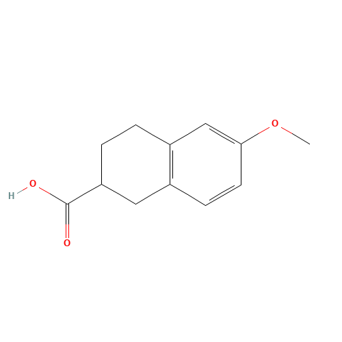 6-methoxy-1,2,3,4-tetrahydronaphthalene-2-carboxylic acid (CAS: 2471-69-4) - Related Chemical Product