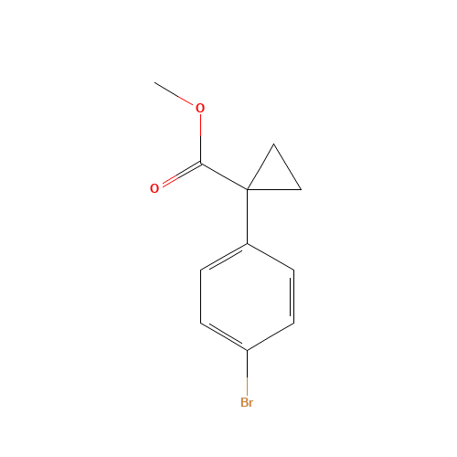methyl 1-(4-bromophenyl)cyclopropane-1-carboxylate (CAS: 638220-35-6) - Related Chemical Product