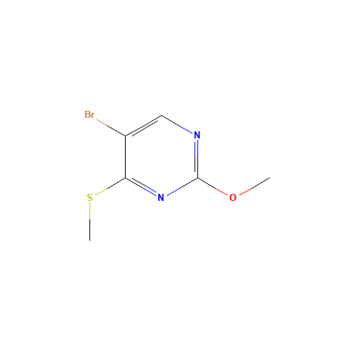 5-bromo-2-methoxy-4-methylsulfanylpyrimidine (CAS: 59549-52-9) - Related Chemical Product
