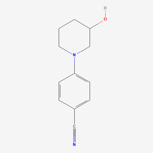 4-(3-hydroxypiperidin-1-yl)benzonitrile (CAS: 186651-01-4) - Related Chemical Product