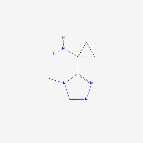 1-(4-methyl-1,2,4-triazol-3-yl)cyclopropan-1-amine (CAS: 1019258-84-4) - Related Chemical Product