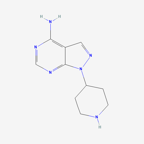 1-piperidin-4-ylpyrazolo[3,4-d]pyrimidin-4-amine (CAS: 791852-38-5) - Related Chemical Product